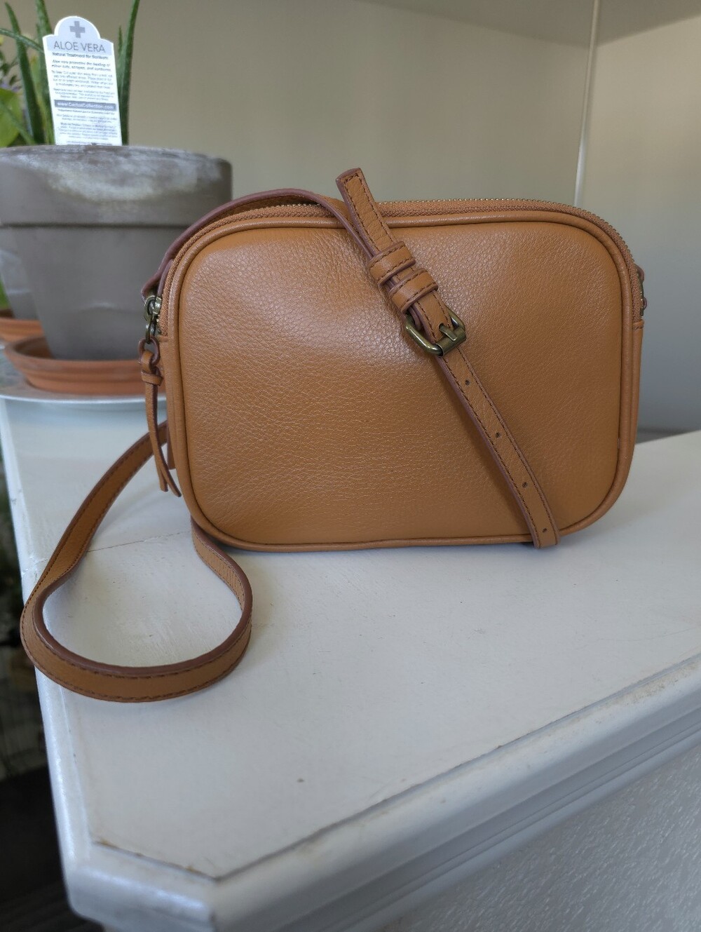 Mark & Graham Classic Essential Crossbody Bag - Sleek Everyday Shoulder Bag